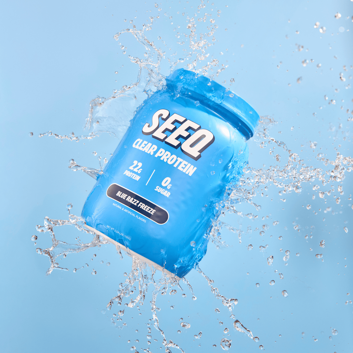 Clear Protein Blue Razz Freeze - SEEQ
