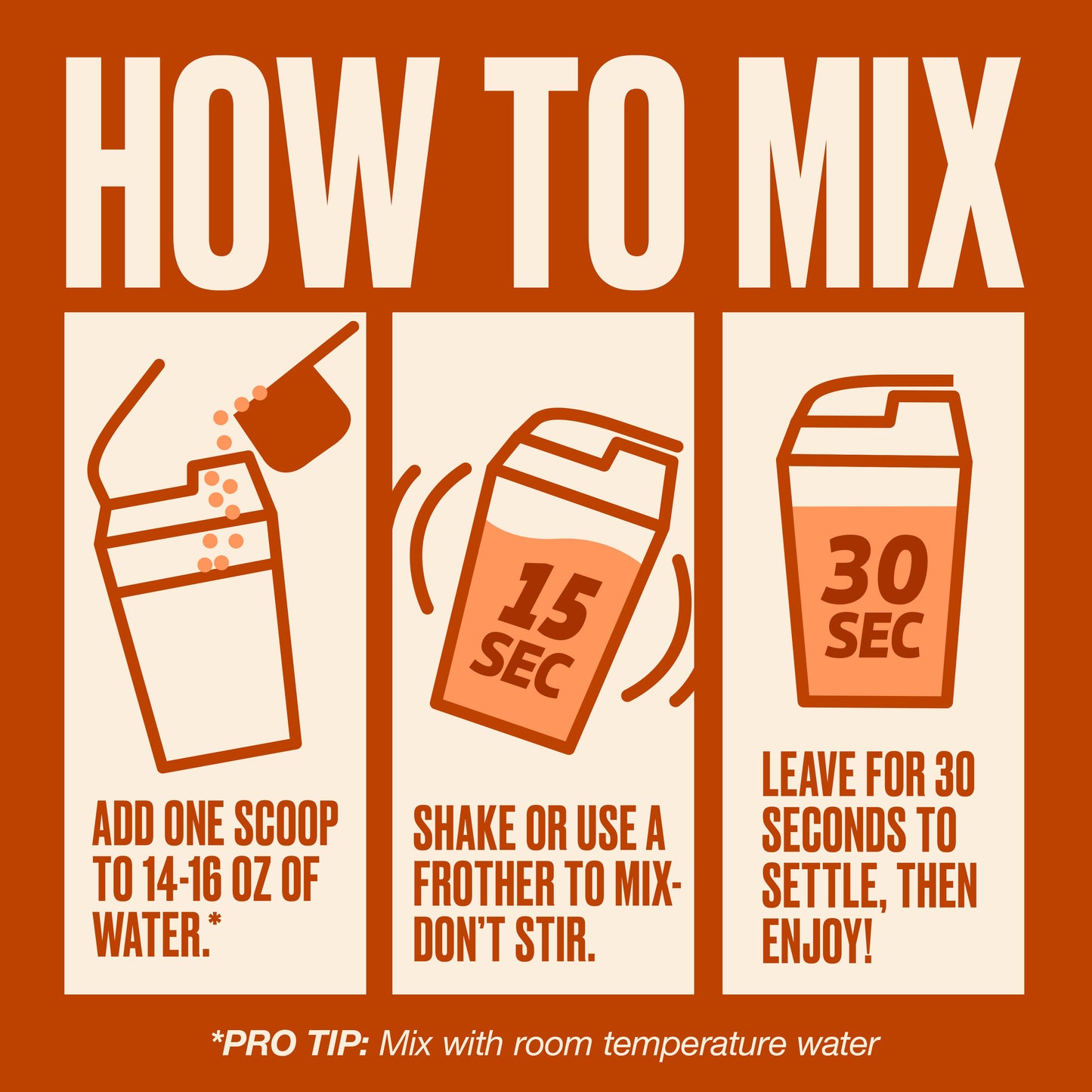 Clear Protein Orange Dreamsicle