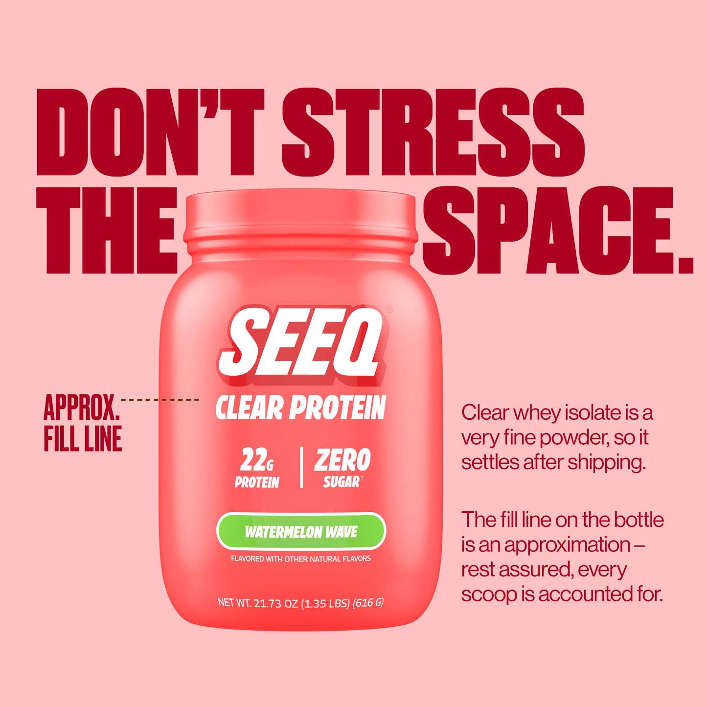 Clear Protein Watermelon Wave