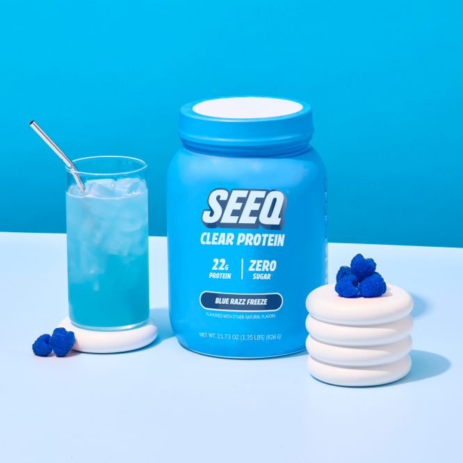Seeq Blue Razz Freeze Protein