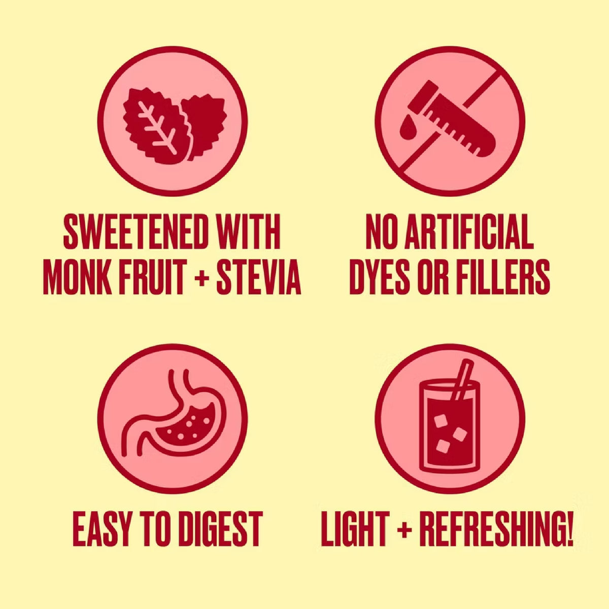 Clear Protein Strawberry Lemonade
