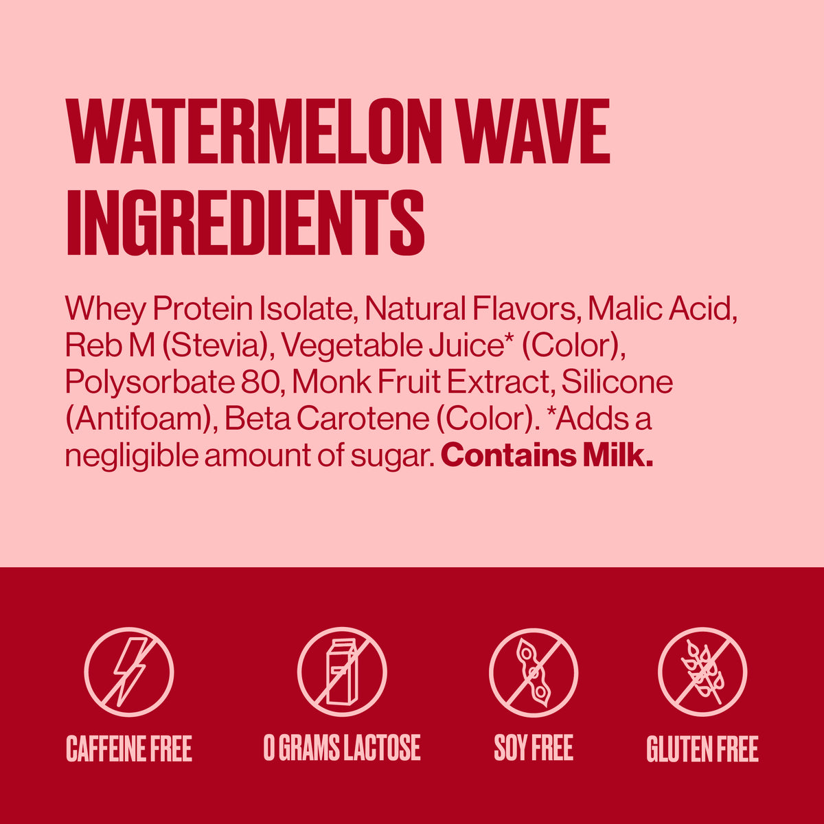 Clear Protein Watermelon Wave