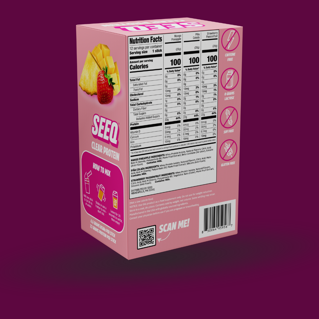 Clear Protein Tropical Variety Pack