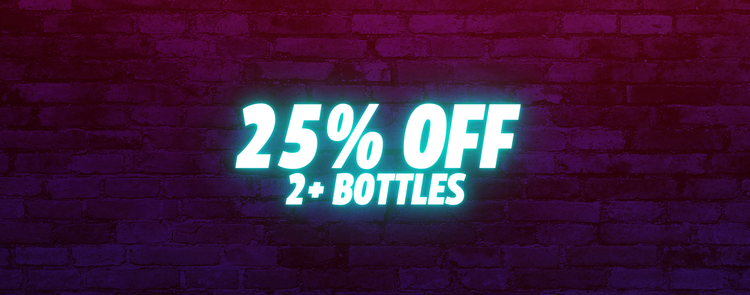 25% OFF 2+BOTTLES