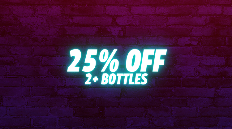 25% OFF 2+BOTTLES