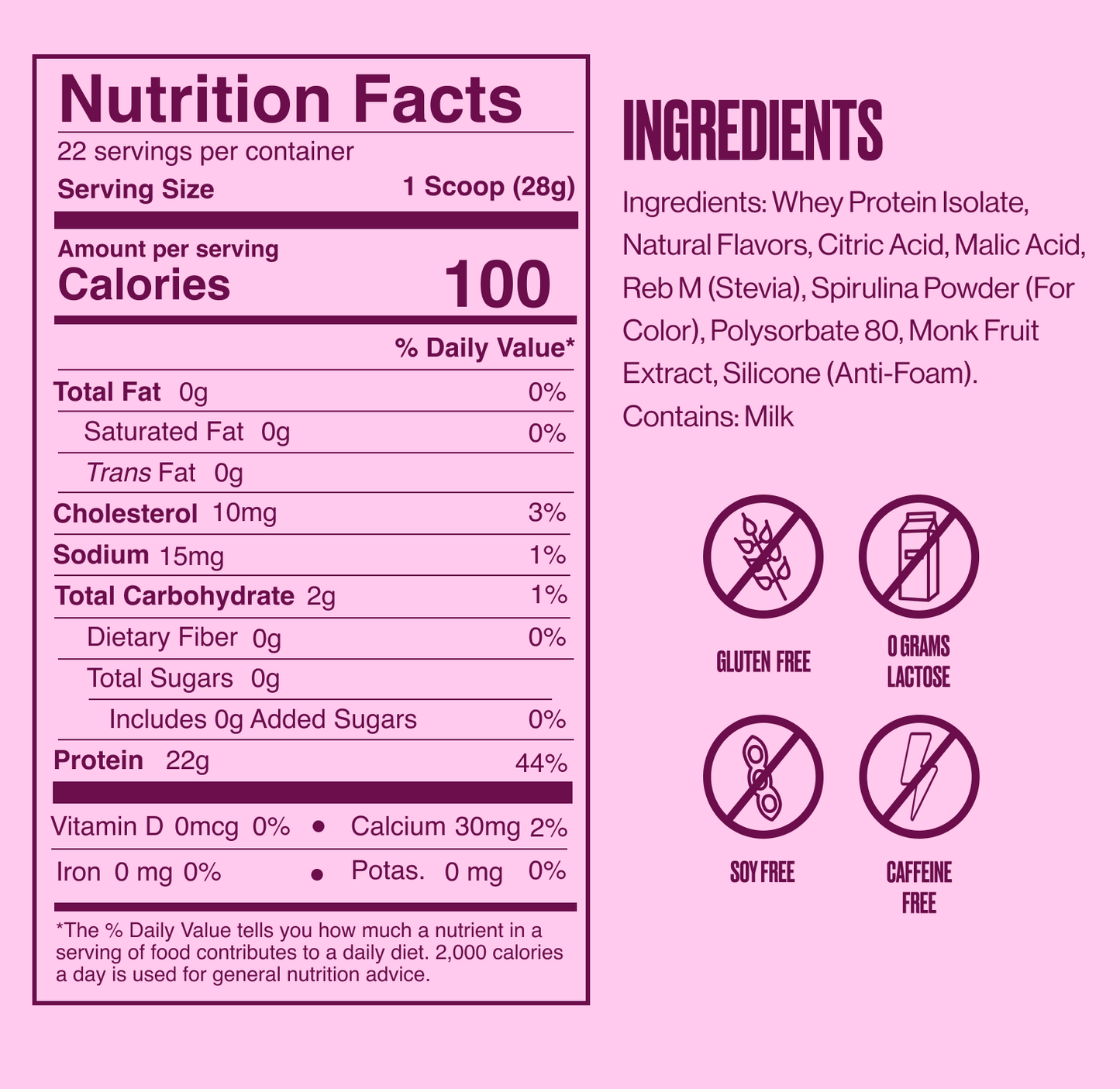 Clear Protein Strawberry Passionfruit