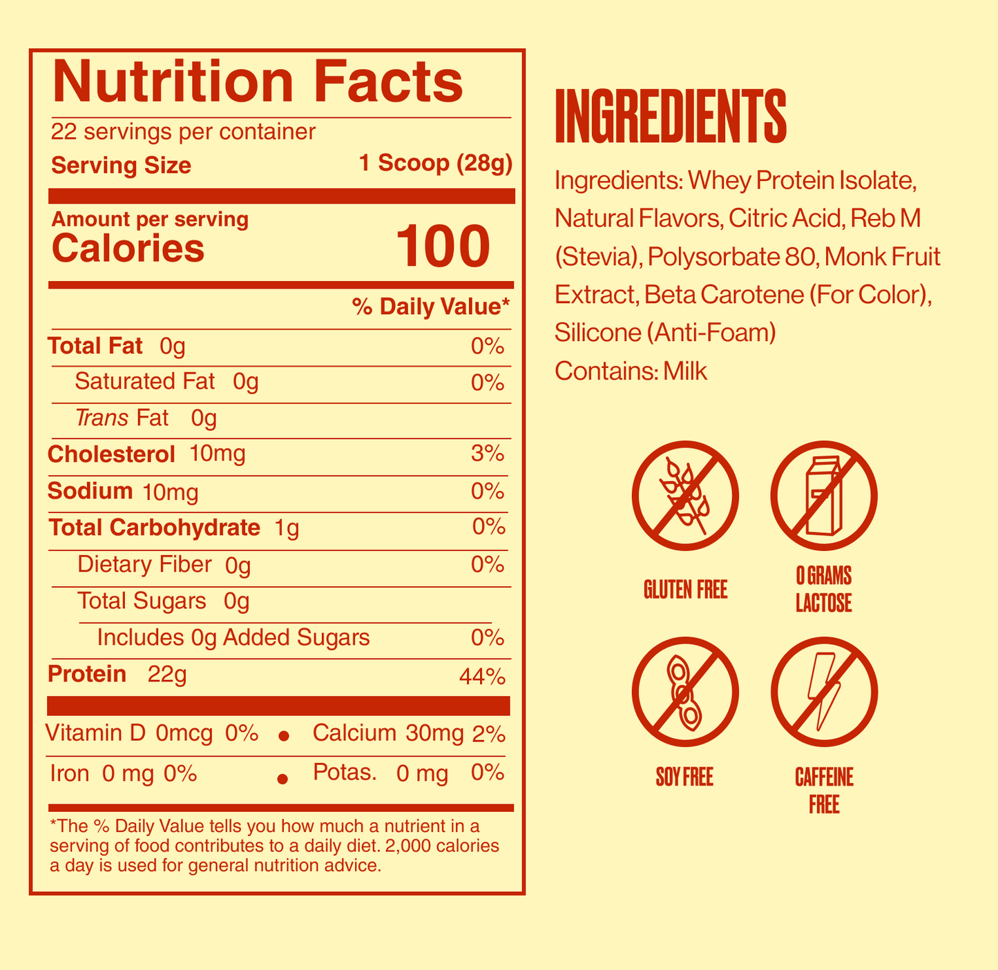 Clear Protein Mango Pineapple