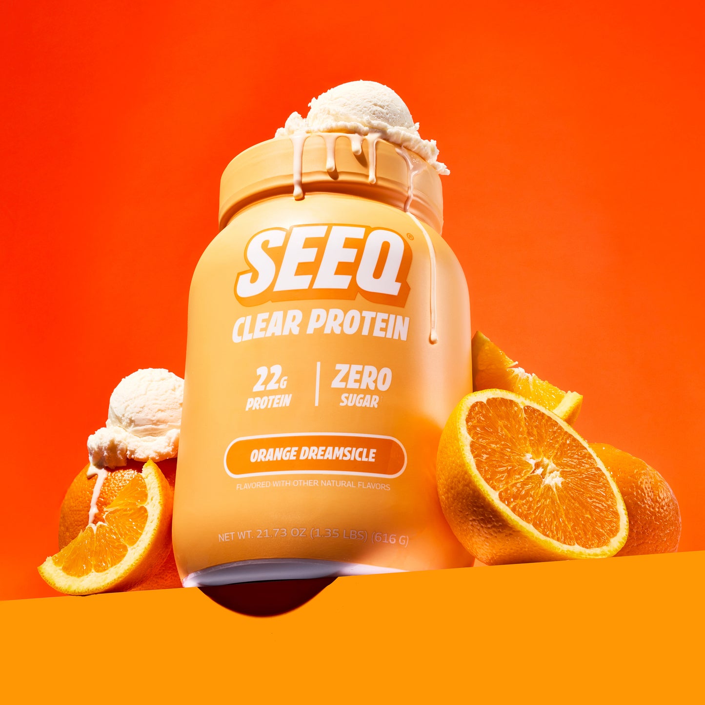 Clear Protein Orange Dreamsicle