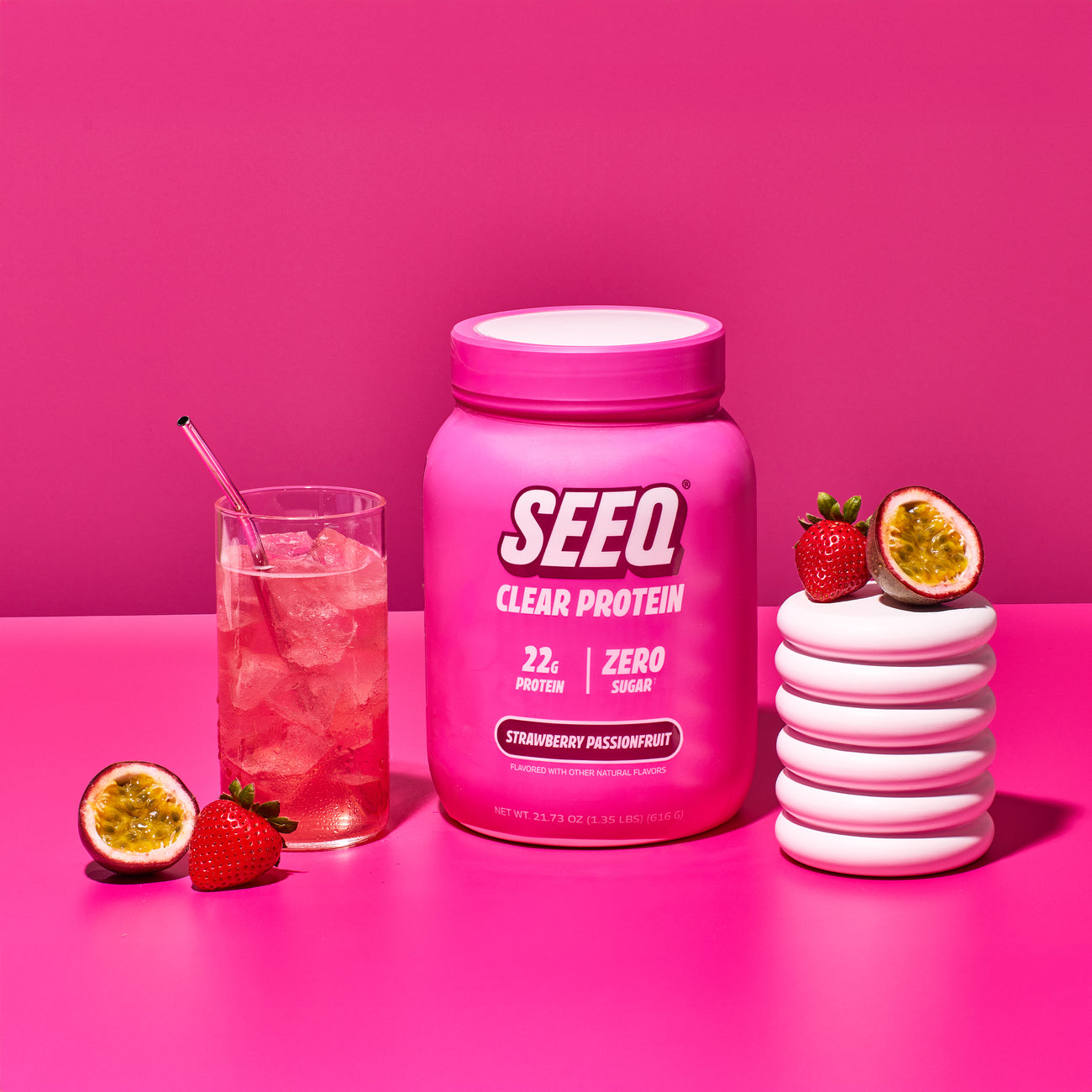 Clear Protein Strawberry Passionfruit
