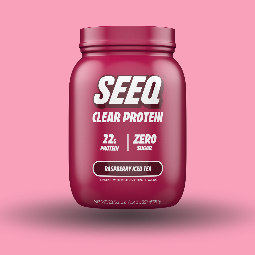 Clear Protein Raspberry Iced Tea