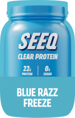 Protien Blue Razz Clear Protein - SEEQ Blue Razz Freeze