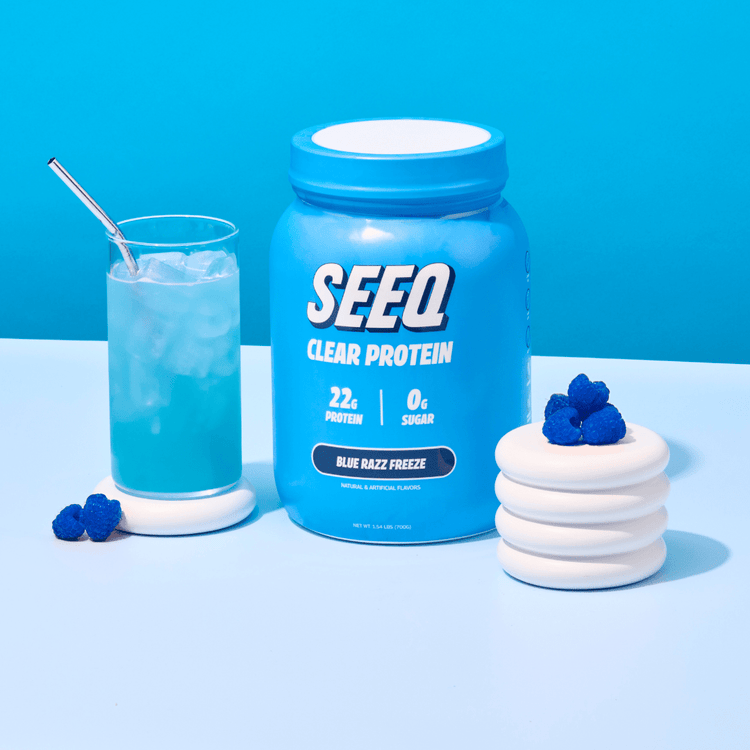 Clear Protein Blue Razz Freeze - SEEQ