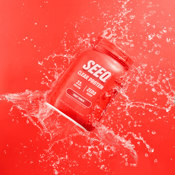 Seeq Clear Protein Fruit Punch Tub Splash