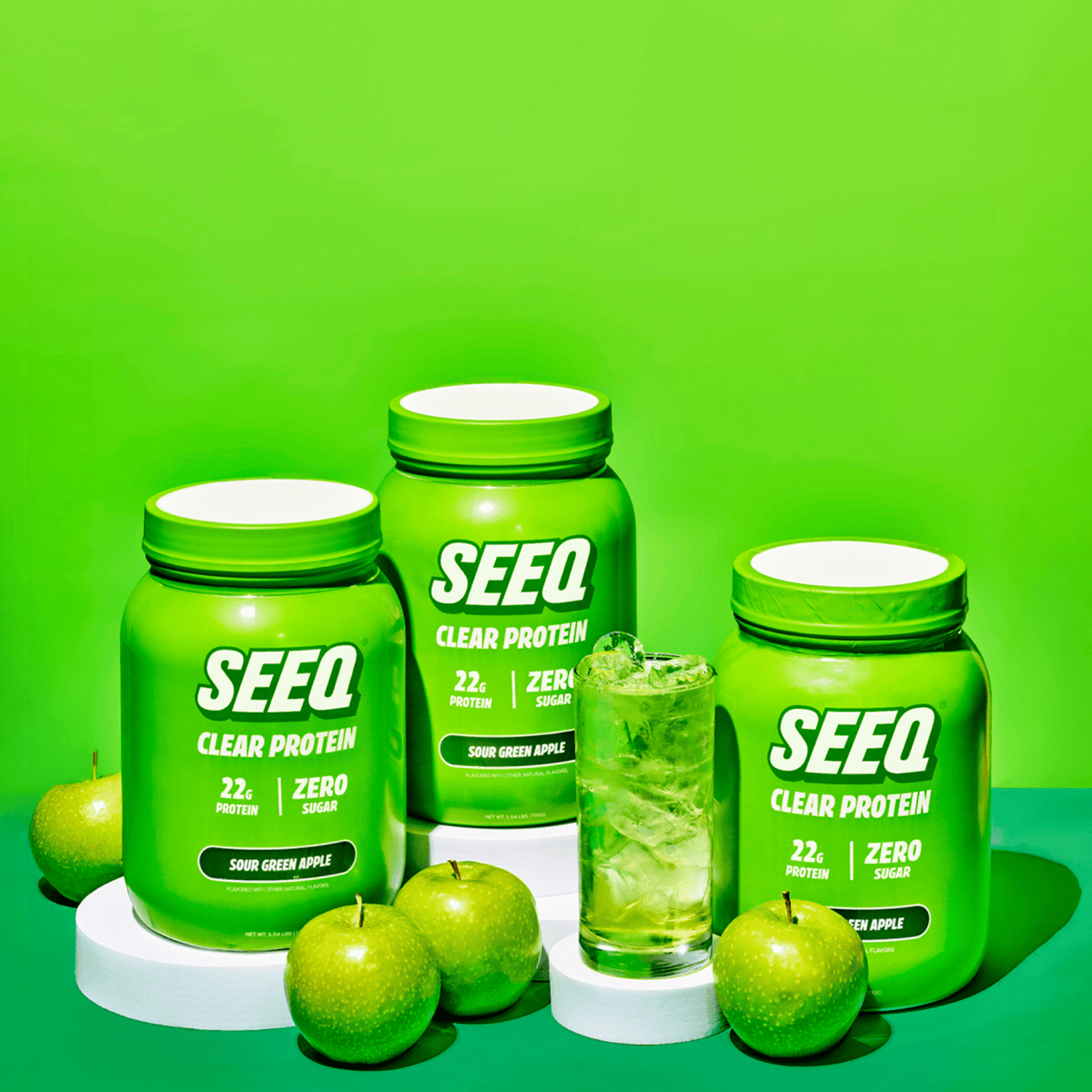 Clear Protein Sour Green Apple - SEEQ