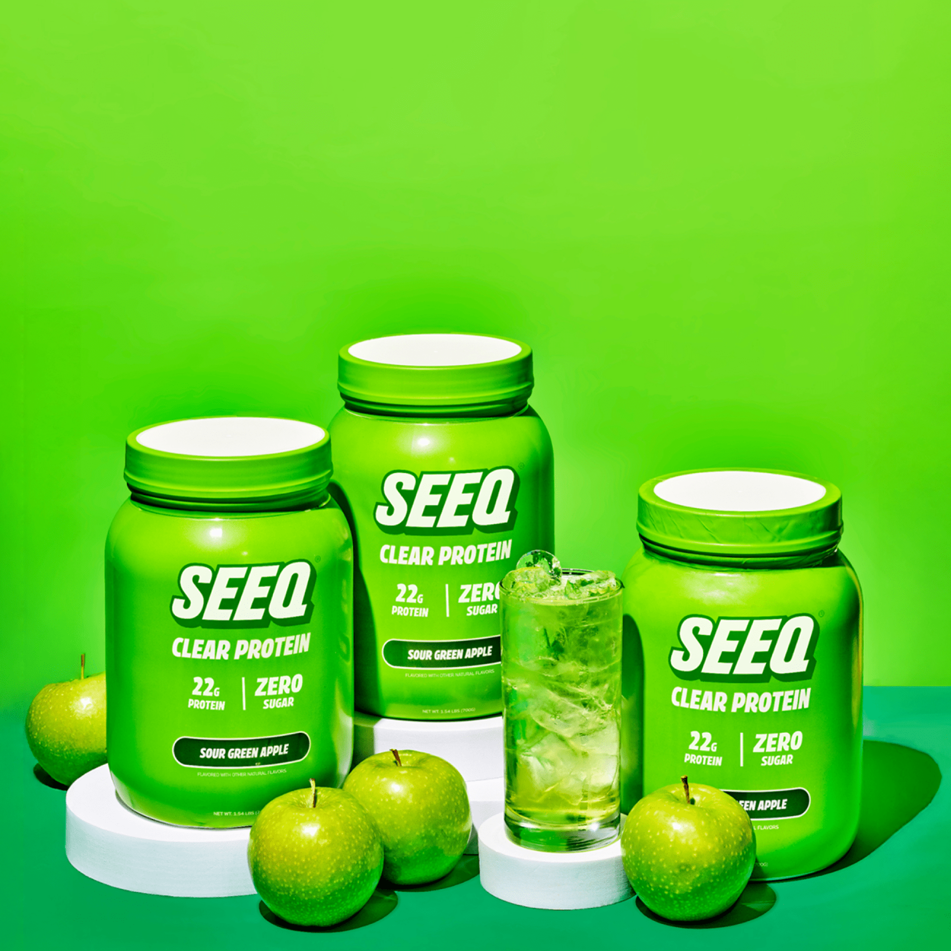 Clear Protein Sour Green Apple - SEEQ