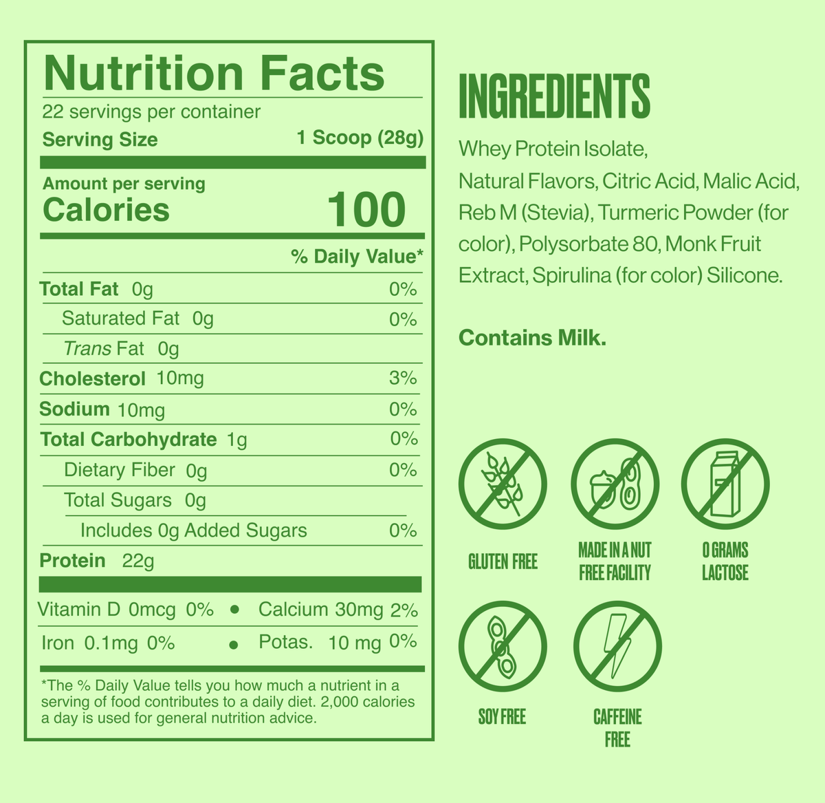 Clear Protein Sour Green Apple - SEEQ