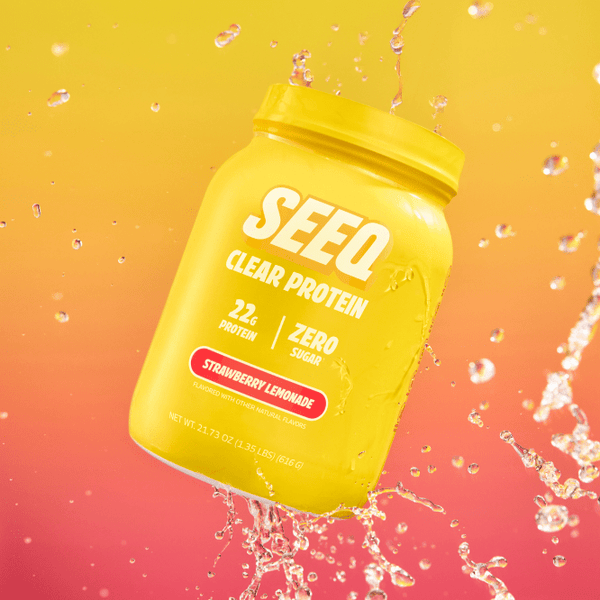 Seeq Clear Protein Strawberry Lemonade Powder Splash