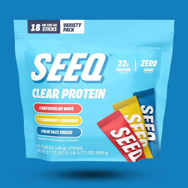 Clear Protein Variety Pack TikTok 18 On - The - Go Variety Packs - SEEQ