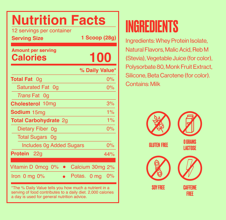 Clear Protein Watermelon Wave - SEEQ