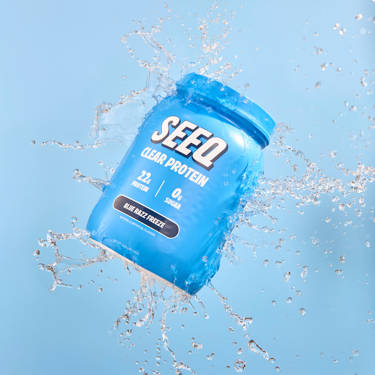 clear protein Blue razz Freeze