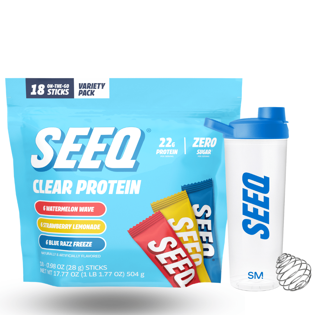 Grab the Bundle: Your Favorite Protein + Shaker, All in One! - SEEQ