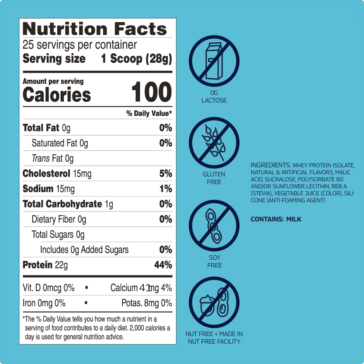 Clear Protein - SEEQ Blue Razz Freeze