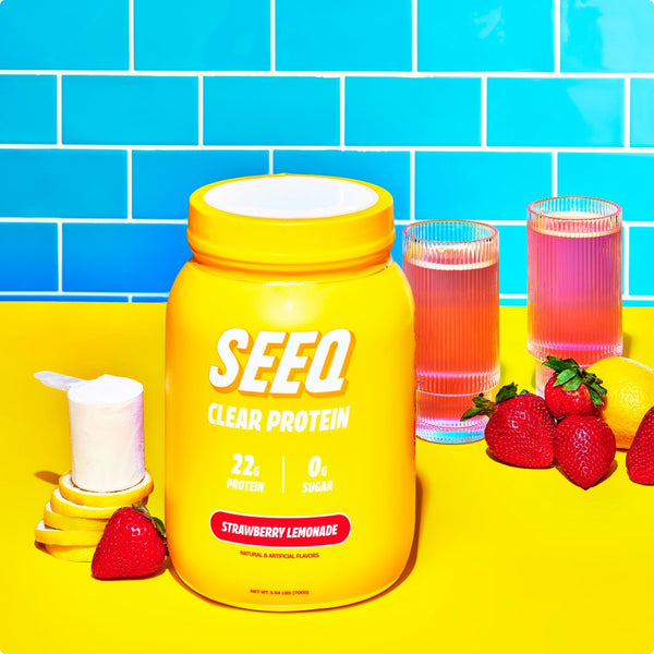 Strawberry Lemonade  Clear Whey Isolate Protein – SEEQ