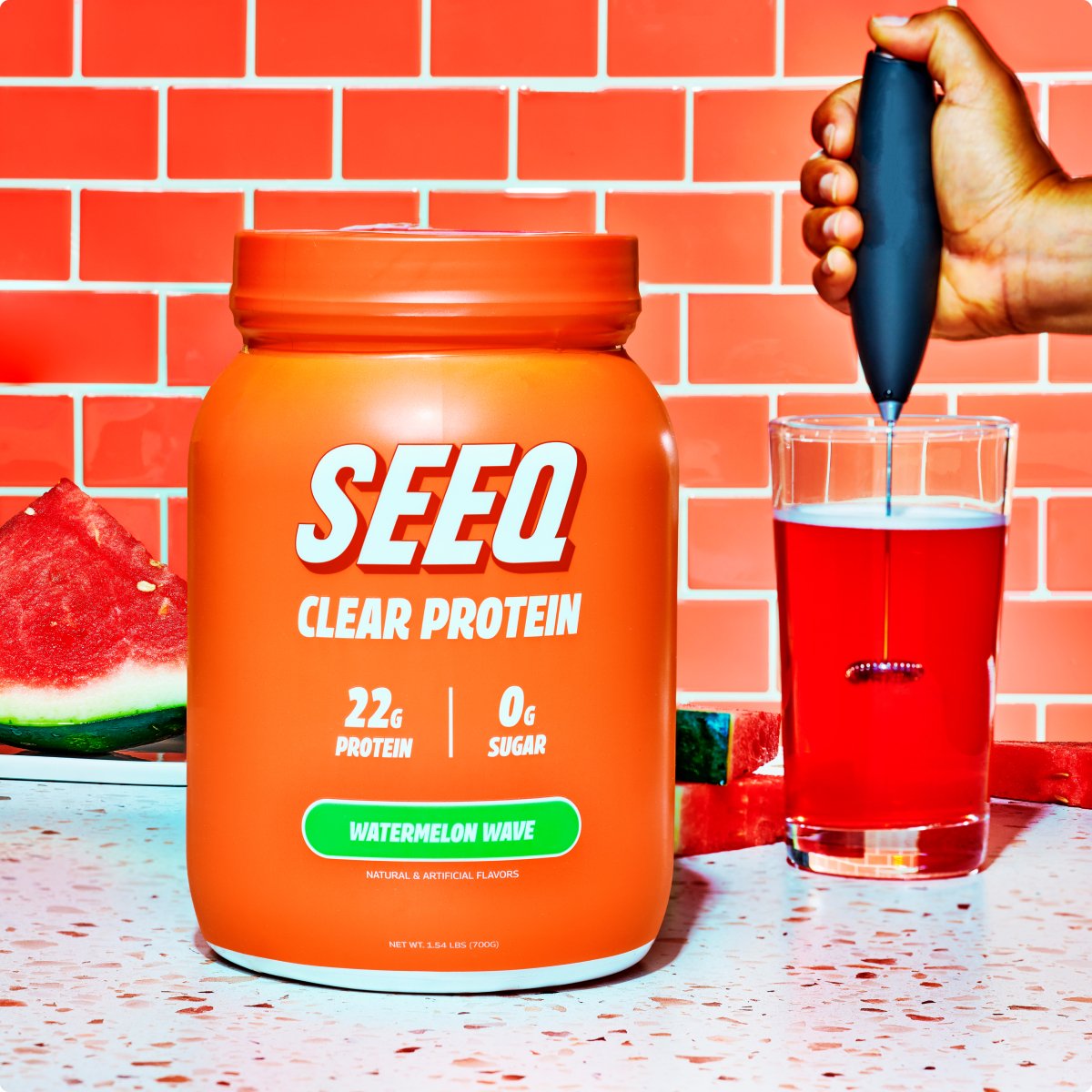 Clear Protein Watermelon Wave – SEEQ